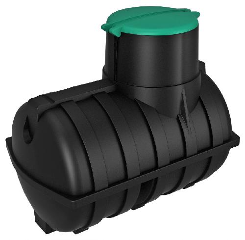 Пластиковая емкость ЭкоПром подземная U 2000 oil (Черный)