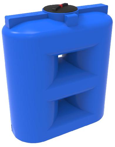 Пластиковая емкость ЭкоПром S 1500 усиленная под плотность до 1,5 г/см3 (Синий)
