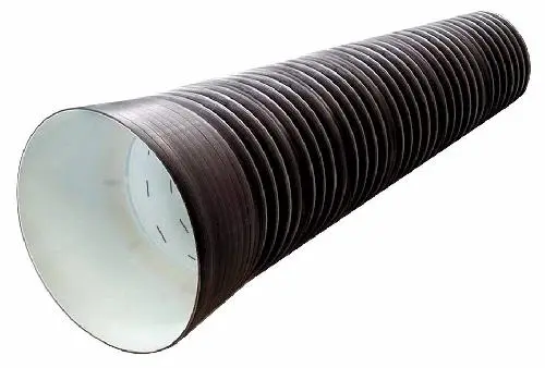 (ПЕРФОРАЦИЯ) Труба гофрированная sn4 930/800 6м с раструбом 0