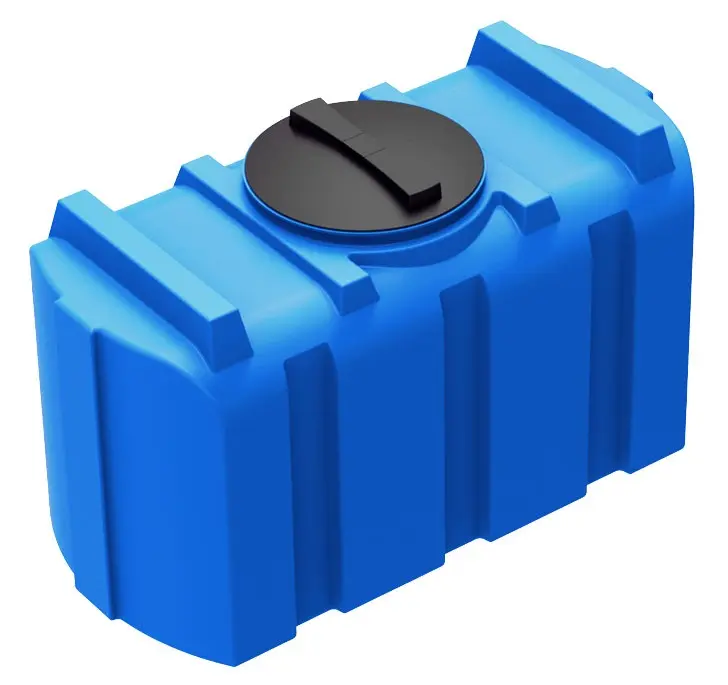 Пластиковая прямоугольная емкость R-200 (Синий)
