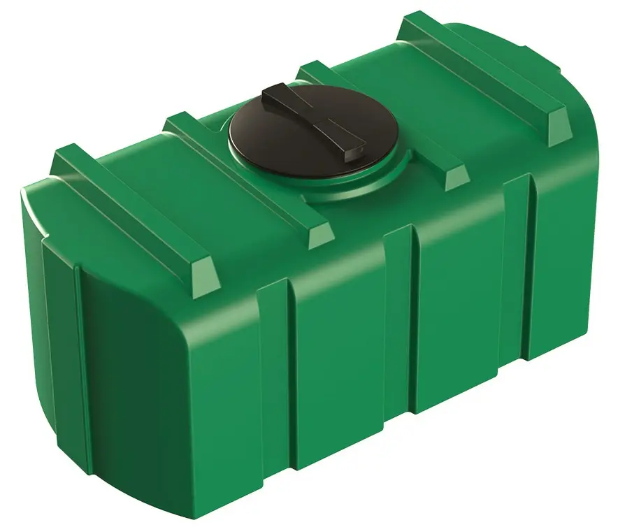 Пластиковая прямоугольная емкость R-300 (Зеленый)