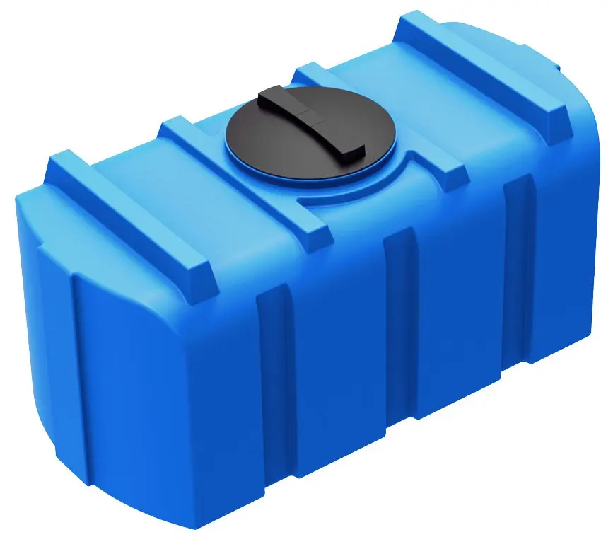 Пластиковая прямоугольная емкость R-300 (Синий)
