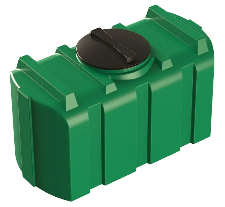 Пластиковая прямоугольная емкость R-200 (Зеленый)
