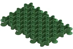 Решетка Standartpark Волна для гравийной засыпки зеленая РГ-60.40.5,1-ПП 8100-З 0