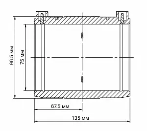 Муфта электросварная 75 SDR11 1