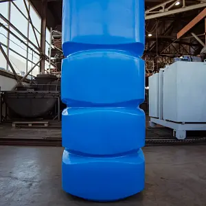 Пластиковая емкость ЭкоПром L 1000 (Синий) 6