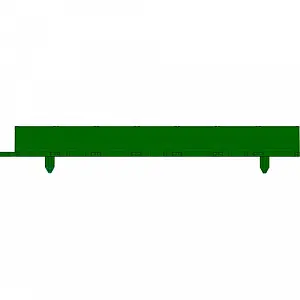 Газонная Решетка Gidrolica Eco Super РГ-60.40.6,4-пластиковая зеленая (601) 2