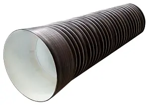 Труба ПЭ sn6  695/600 6,2м с раструбом 1