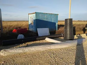 Труба ПЭ SN8  630/535 6м с раструбом 14