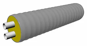 Труба ТВЭЛ-ЭКОПЭКС-2, 6 бар 2х25х2,3/90 мм (бухта 20 м) 0