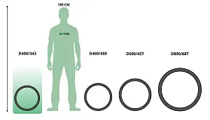  Труба ПЭ sn6  400/343 6м с раструбом 5