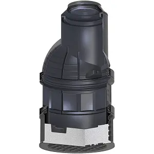 Пластиковый колодец связи КС-7 H2400 с пригрузочной камерой, крышкой D560 мм 10
