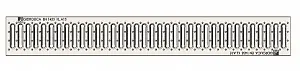 Решетка водоприемная Gidrolica Standart РВ-10.13,6.100-штамп. стальная оцинк., кл. А15 (508) 1