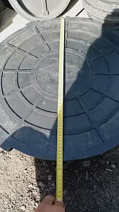 Крышка 600 (ПДТ), полимерно-песчаная 3