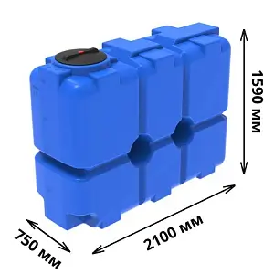 Кассета ЭкоПром ST 10000 л (5х2000) (Синий) 5