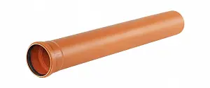 Труба ПВХ SN4 (наружная канализация) 110х3,2х3000 0
