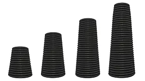 Набор: Колодец конический 2,0м С ПЕРФОРАЦИЕЙ ПНД с крышкой 3