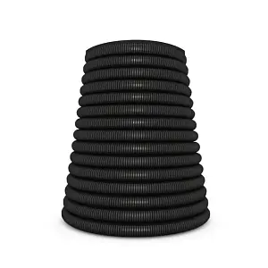 Набор: Колодец конический 1,0м С ПЕРФОРАЦИЕЙ ПНД с крышкой 1