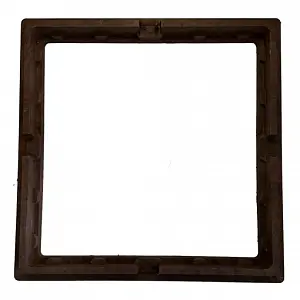 Люк квадрат (до 1т.) коричневый, полимерно-песчаный 8