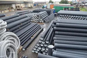 Труба гофрированная (SN4) 500/427 6м БЕЗ РАСТРУБА 5