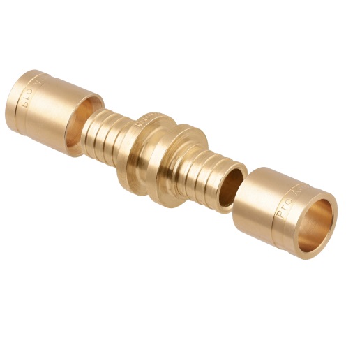 Комплект: Муфта соединительная Pro Aqua 25х25 и гильза Pro Aqua 25 мм (2шт) 0