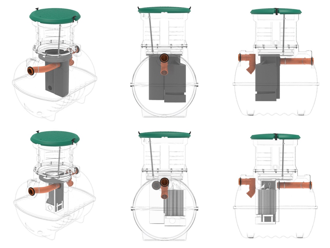 Септик Rostok Ground 3 с горловиной 600 мм 3