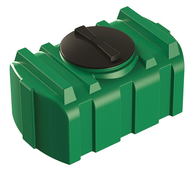 Пластиковая прямоугольная емкость R-100 (Зеленый)