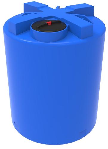 Пластиковая емкость ЭкоПром T 3000 усиленная под плотность до 1,5 г/см3 (Синий)