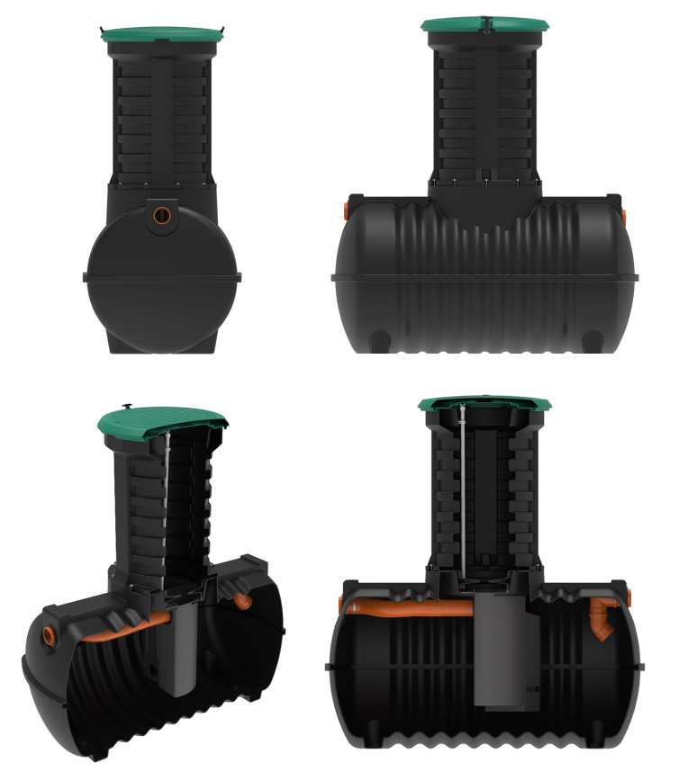 Септик Rostok Ground 4 с горловиной 1000 мм 2