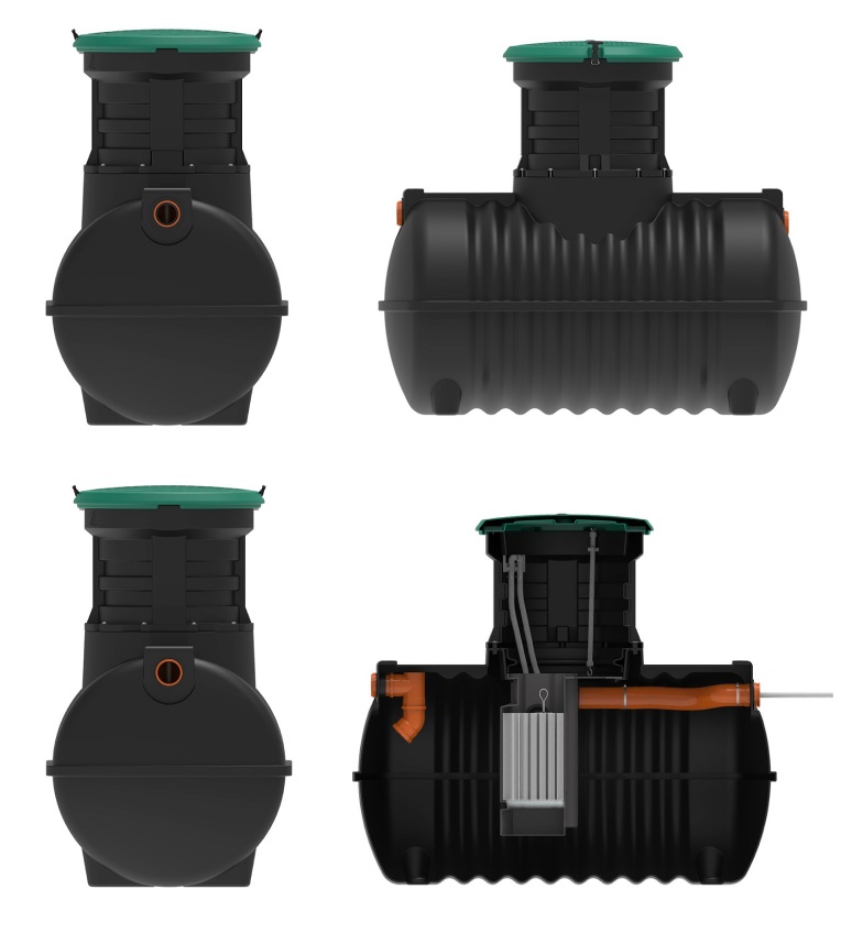 Септик Rostok Ground 4 с горловиной 600 мм 2