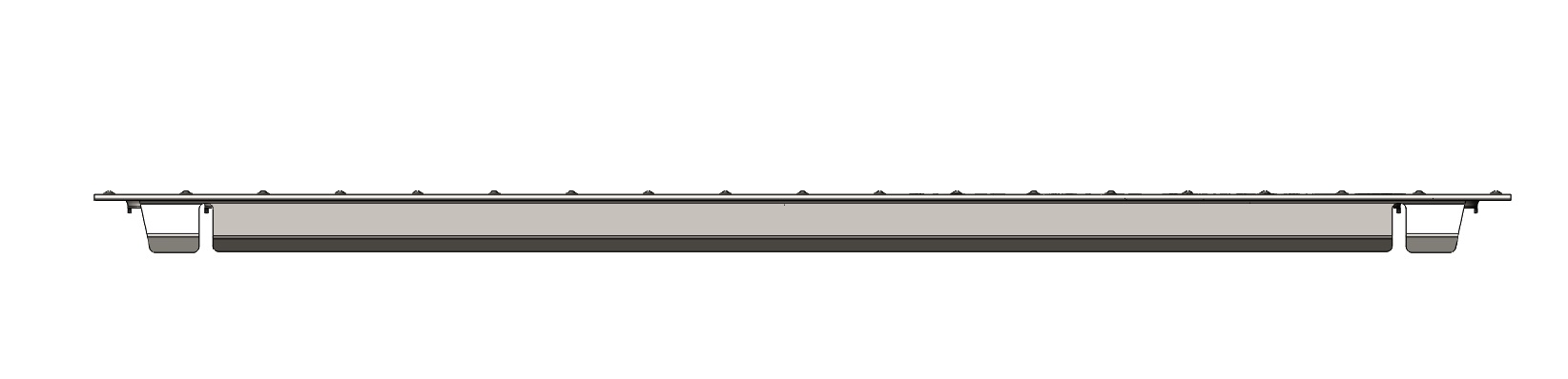 Решетка водоприемная Gidrolica Standart РВ-10.13,6.50-штамп. стальная оцинк., кл. А15 (500) 3