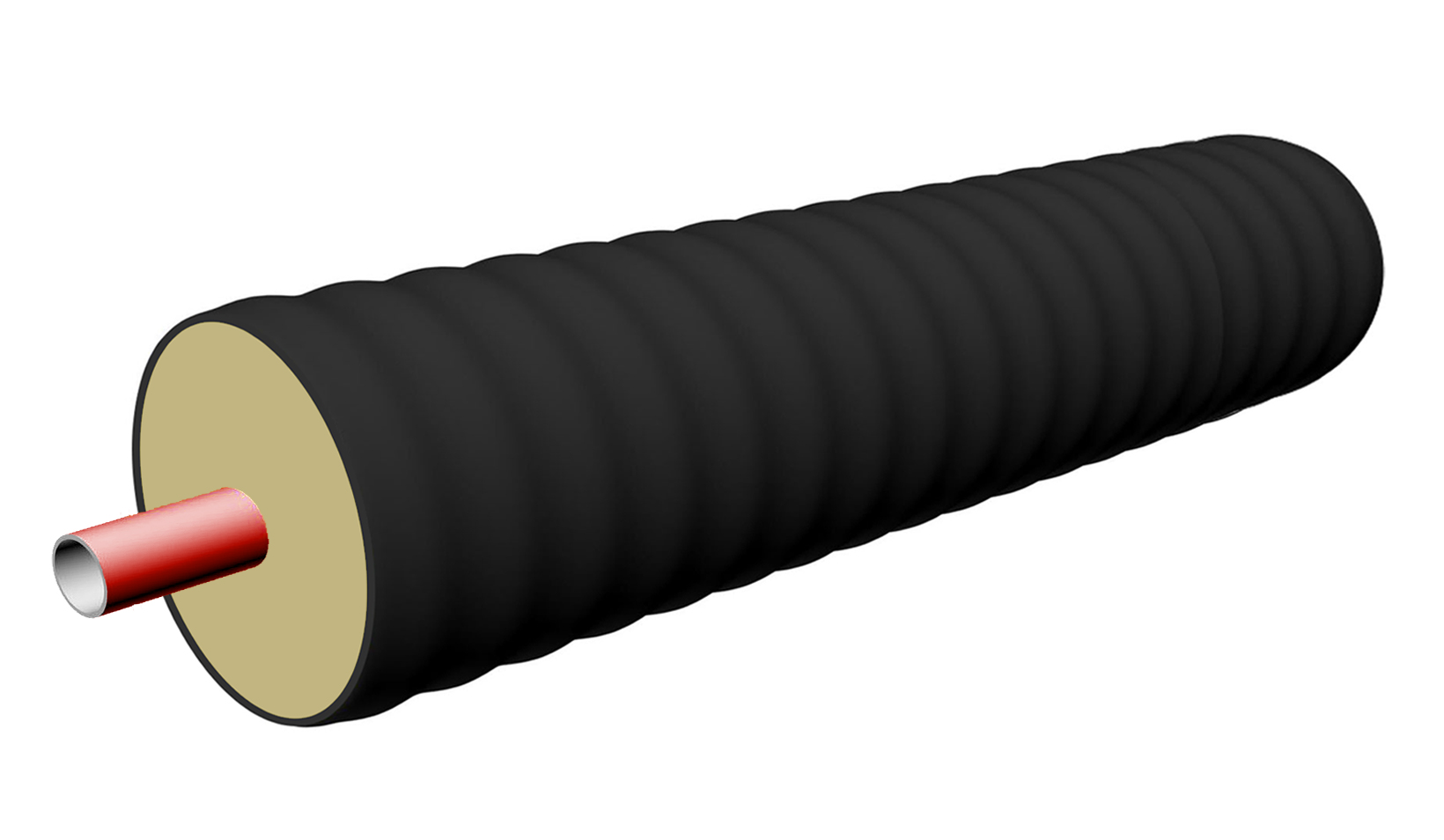 Труба Изоком-К 40/110 (40,0х4,0) Pex-A с армирующей системой, 10 бар
