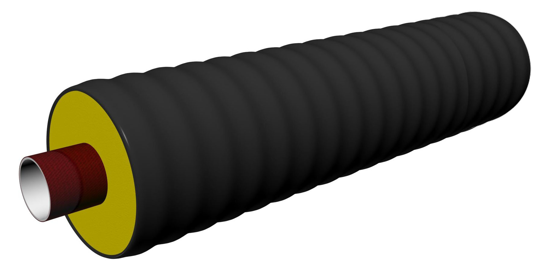 Труба ТВЭЛ-ПЭКС-К  40/90 (40х4,0) с армирующей системой, 10 бар 0