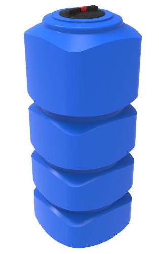 Пластиковая емкость ЭкоПром L 1000 усиленная под плотность до 1,2 г/см3 (Синий)
