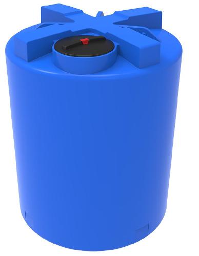 Пластиковая емкость ЭкоПром T 3000 усиленная под плотность до 1,2 г/см3 (Синий)