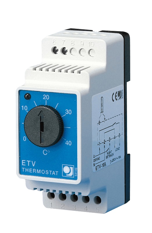 Терморегулятор OJ ETV-1991 с датчиком 0