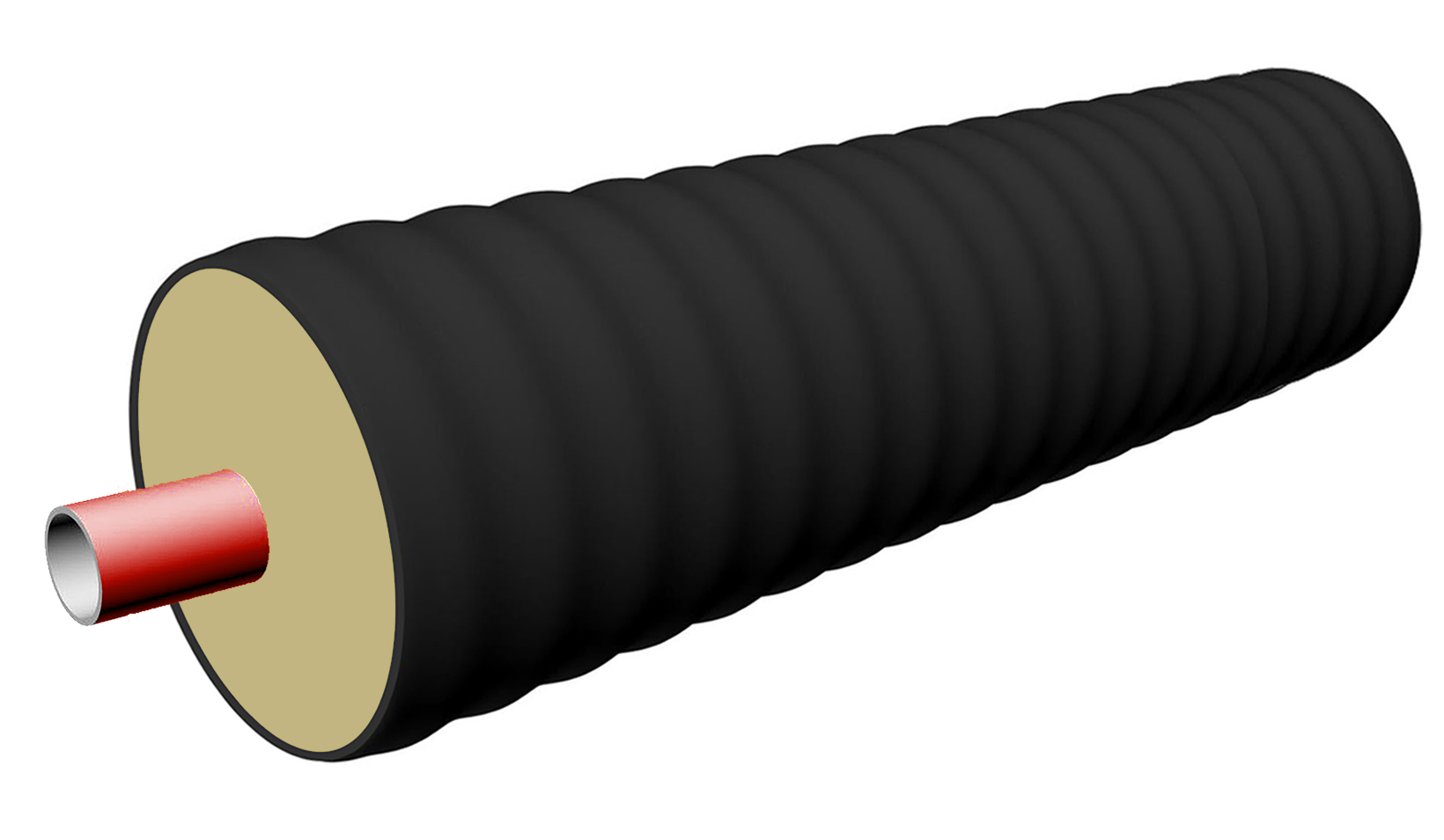 Труба Изоком-К 75/180 (69,5х4,6) Pex-A с армирующей системой, 10 бар