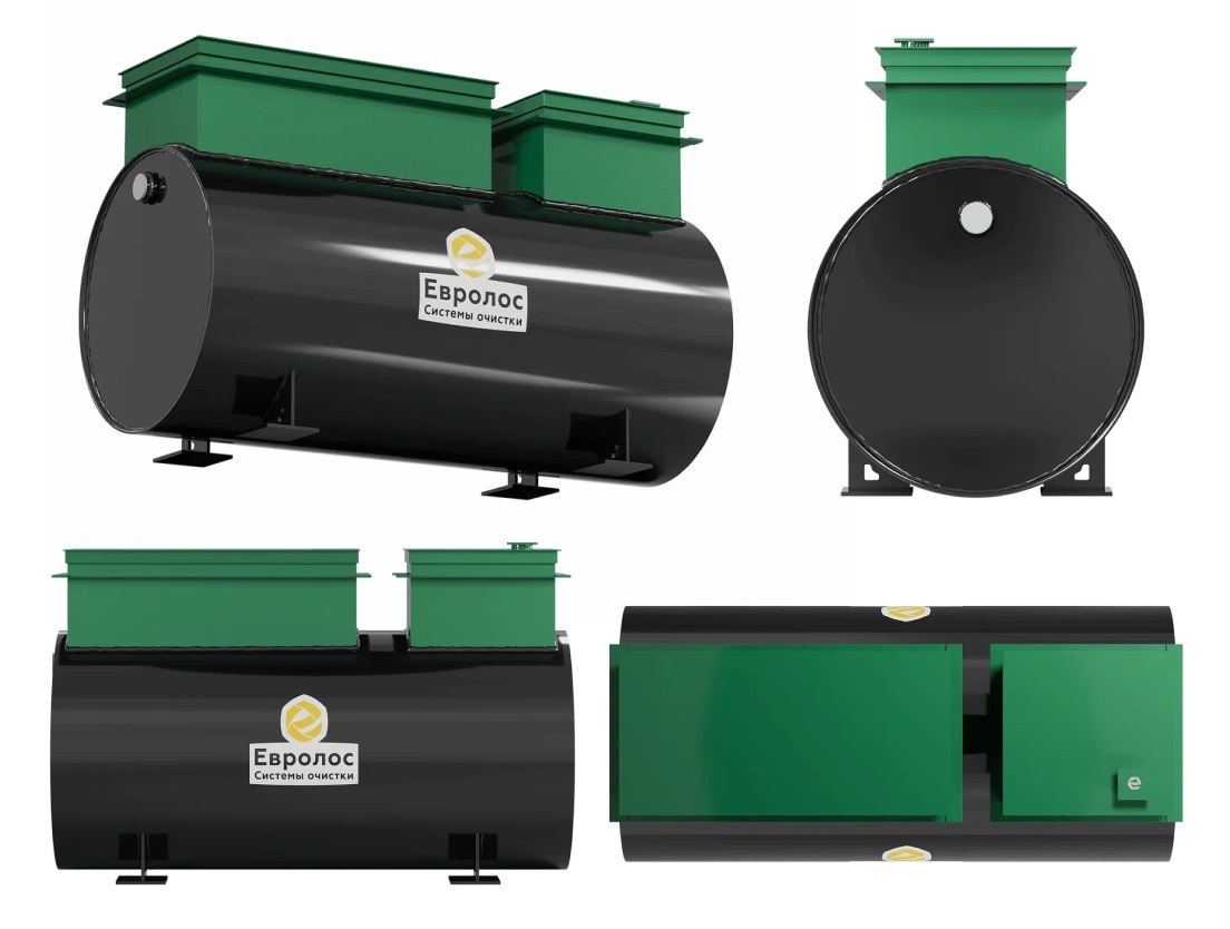 Станция биологической очистки Евролос ГРУНТ 12 1