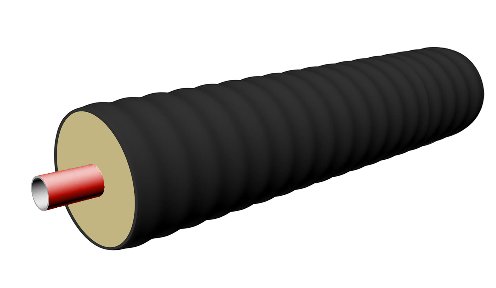 Труба Изоком-К 63/110 (58,5х4,0) Pex-A с армирующей системой, 10 бар