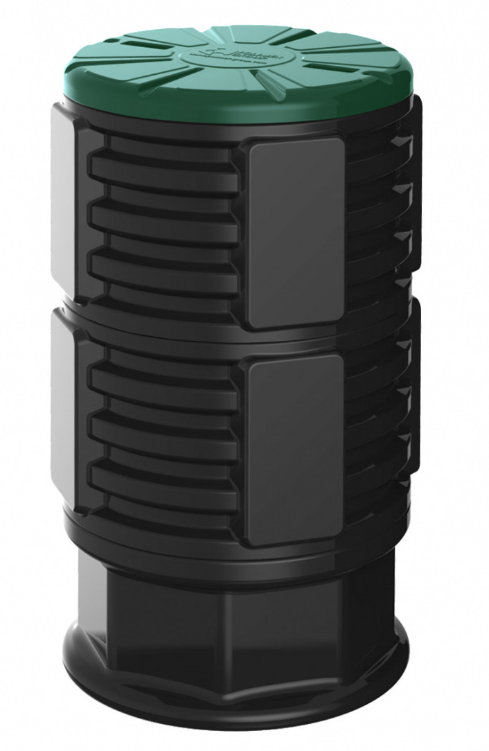 Пластиковый колодец связи КН-780/1500 с крышкой D780 мм 4