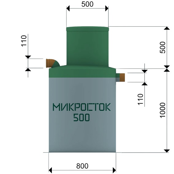 Септик Микросток 500 1