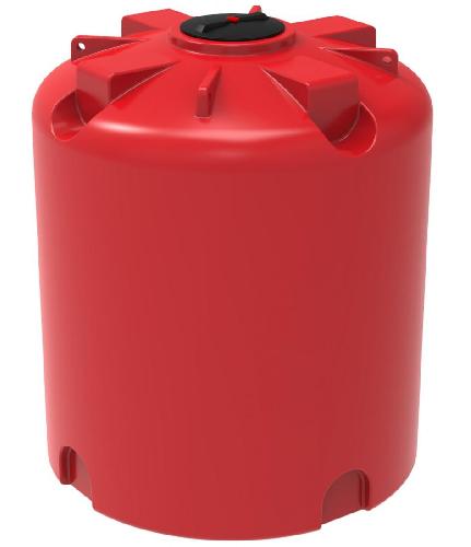 Пластиковая емкость ЭкоПром КАС 10000 TR (Красный)