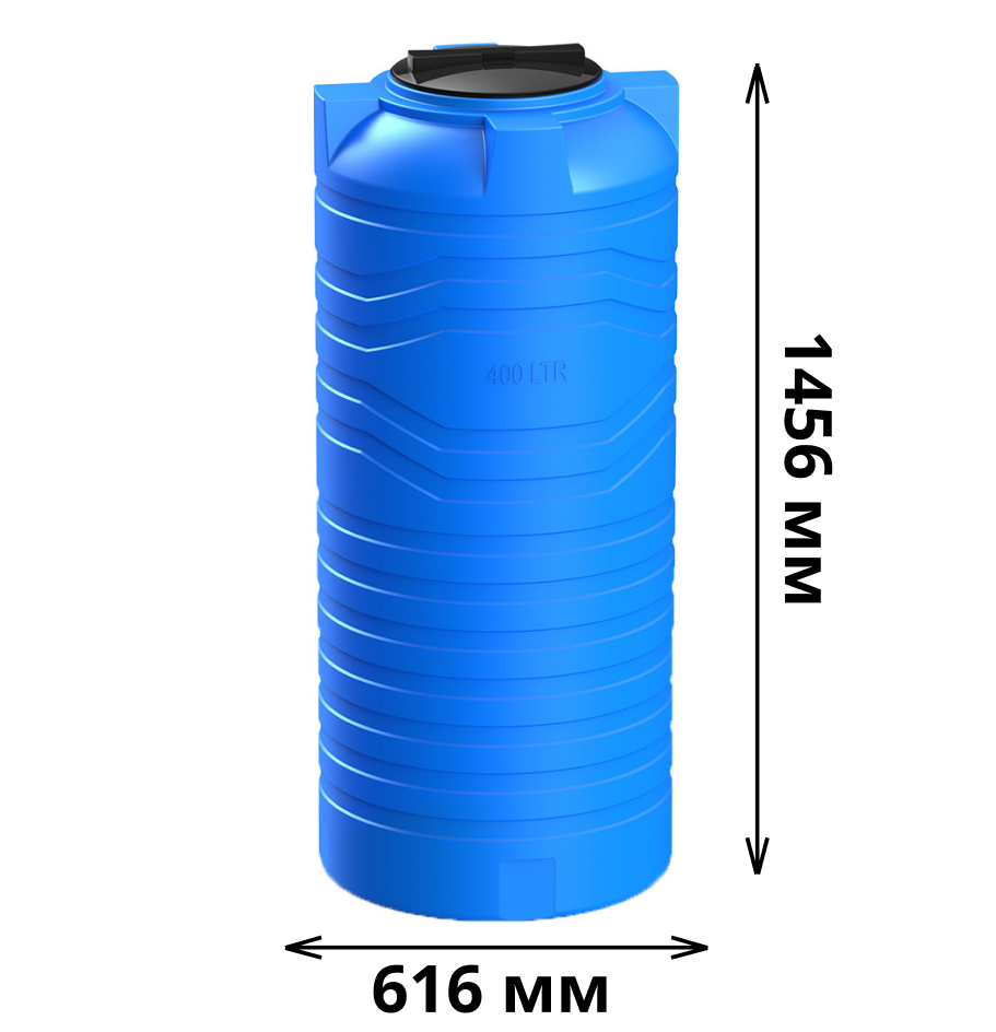Вертикальная емкость N-400 (синий) 1
