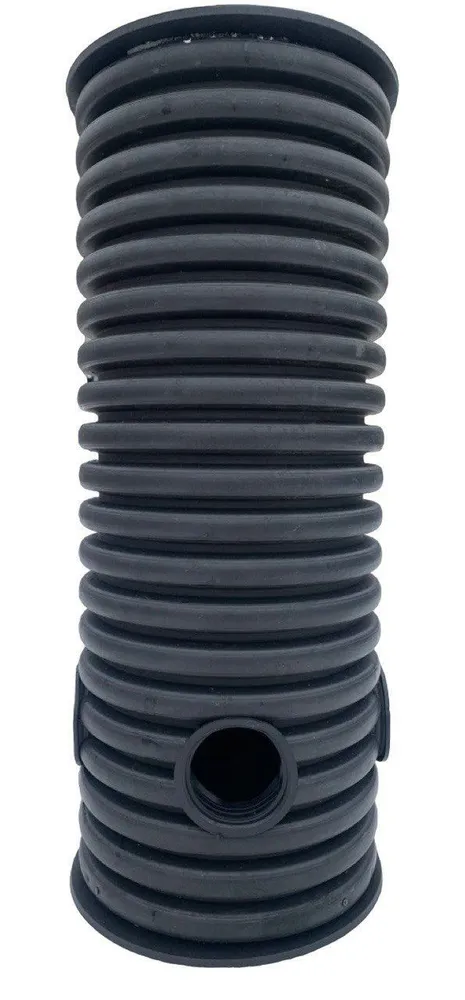 Дренажный колодец d400 h1500 с черной крышкой (отводы 110 мм) 0