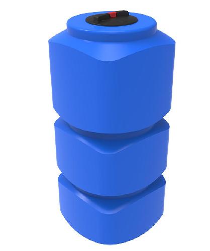 Пластиковая емкость ЭкоПром L 750 усиленная под плотность до 1,5 г/см3 (Синий)
