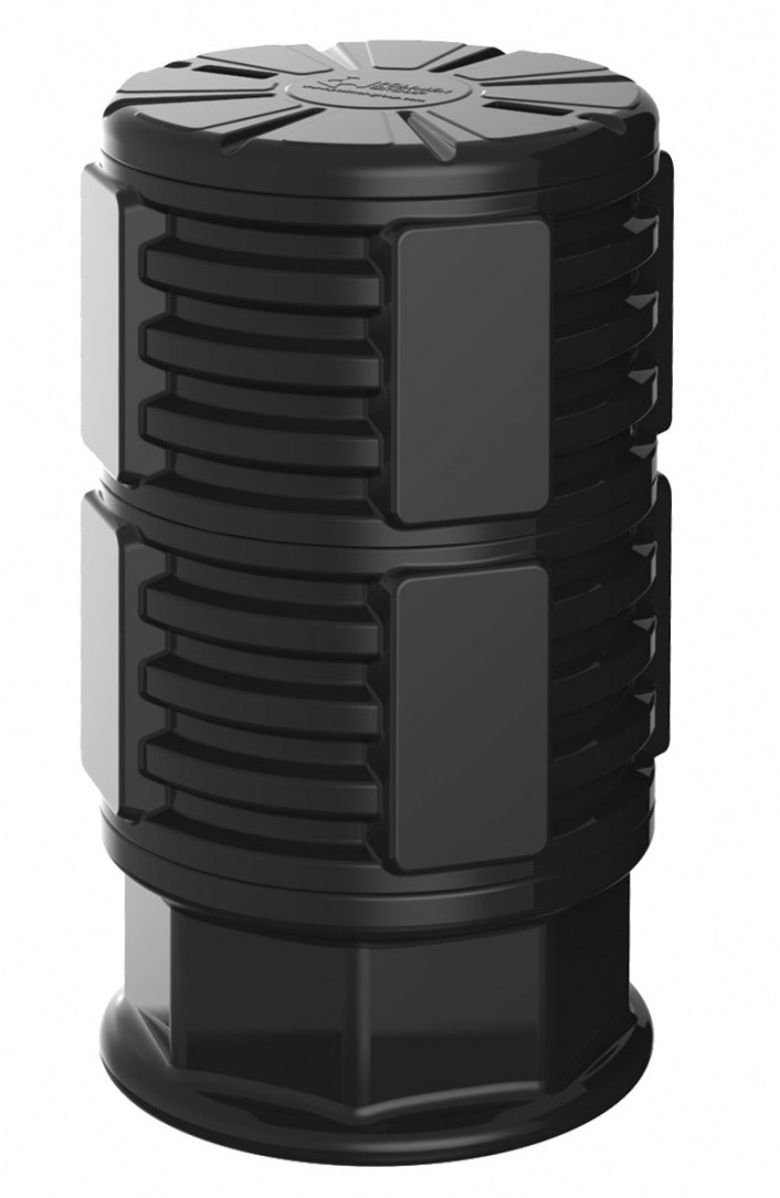 Пластиковый колодец связи КН-780/1500 с крышкой D780 мм
