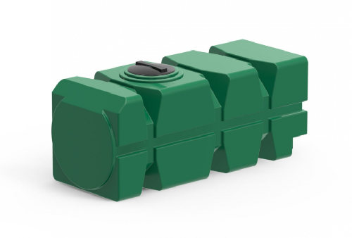 Пластиковая емкость горизонтальная FG-1000 (350 мм) (Зеленый)