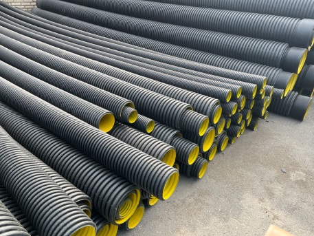 Труба ATL Pe SN4  466/400 6м с раструбом с упл. кольцом 7