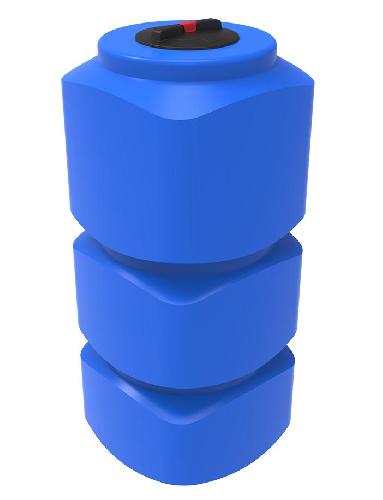 Пластиковая емкость ЭкоПром L 750 усиленная под плотность до 1,2 г/см3 (Синий)
