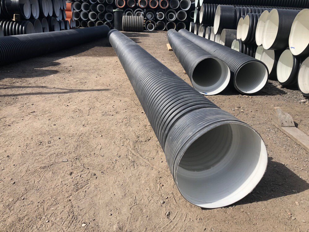  Труба ПЭ sn6  800/687 6м с раструбом, стс 6